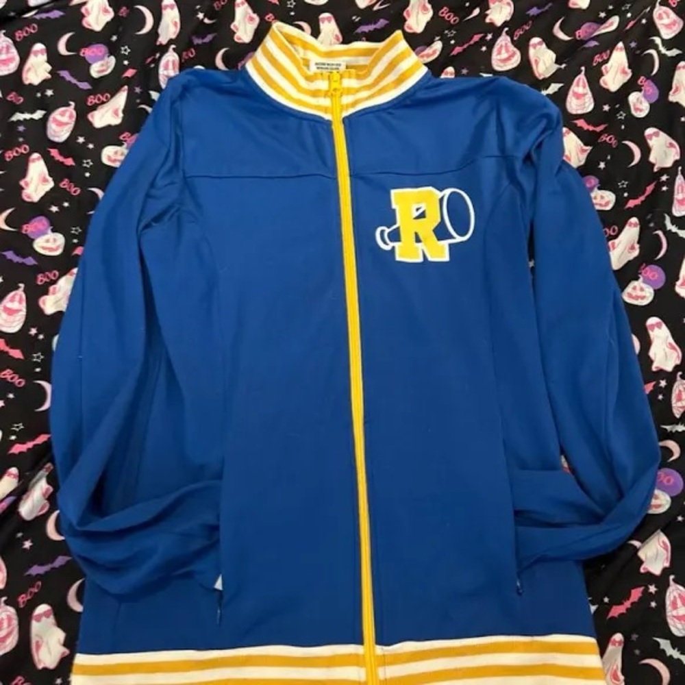 Hot Topic Riverdale Cheer Zip Up Sweater